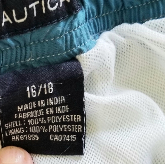 Nautica tropical boys swim trunks - Picture 3 of 5